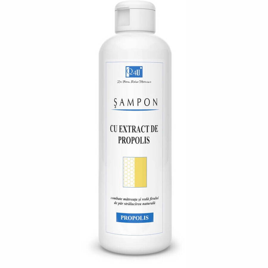 Champú con extracto de propóleo Q4U, 250 ml, Tis Farmaceutic