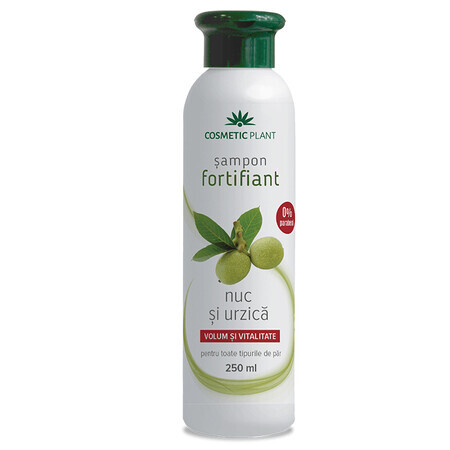 Champú fortificante con nuez y ortiga, 250 ml, Planta Cosmética