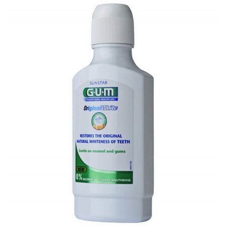 Bain de bouche, Original White, 300 ml, Sunstar Gum