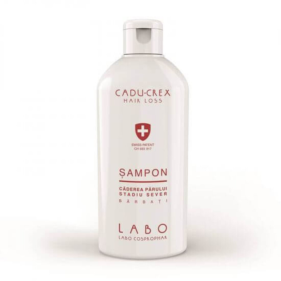 Shampoo contro la caduta dei capelli grave per uomo Cadu-Crex, 200 ml, Labo