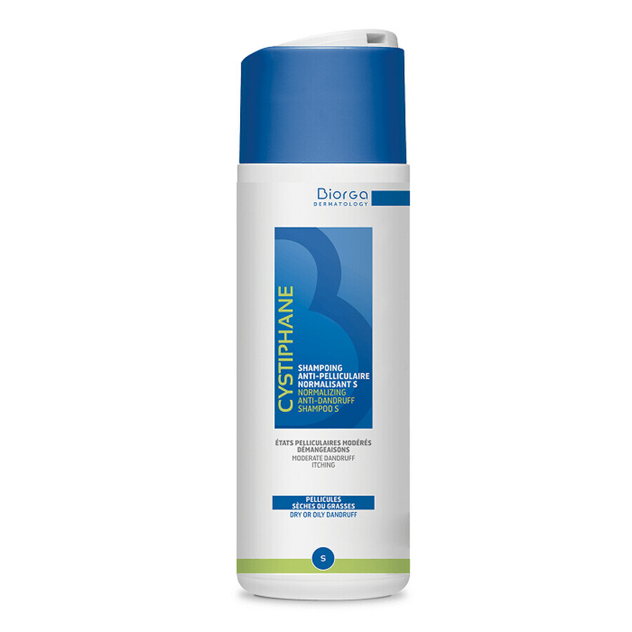 Normalisierendes Anti-Malaria-Shampoo Cystiphane S, 200 ml, Biorga