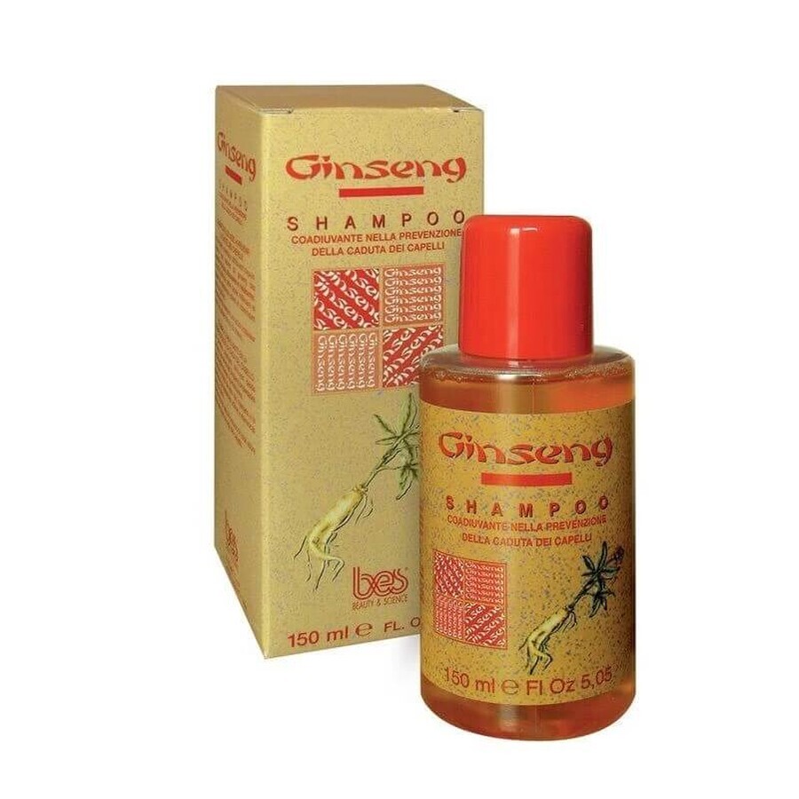 Champú anticaída con Gingseng, 150 ml, Bes Beauty &amp; Science