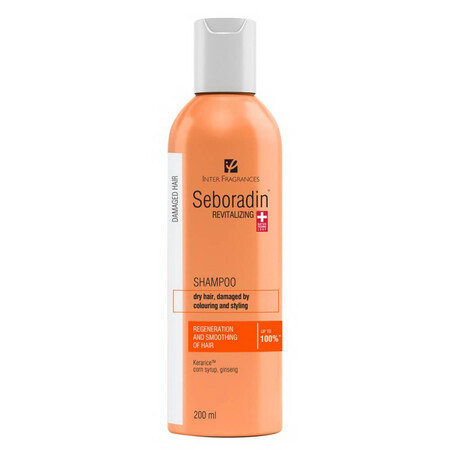 Shampooing régénérant pour cheveux secs Seboradin, 200 ml, Lara