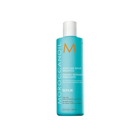 Feuchtigkeitsspendendes, reparierendes Shampoo für geschwächtes und geschädigtes Haar, 250 ml, Moroccanoil