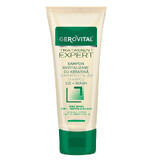 Champú revitalizante con queratina Gerovital Tratamiento Experto, 150 ml, Farmec