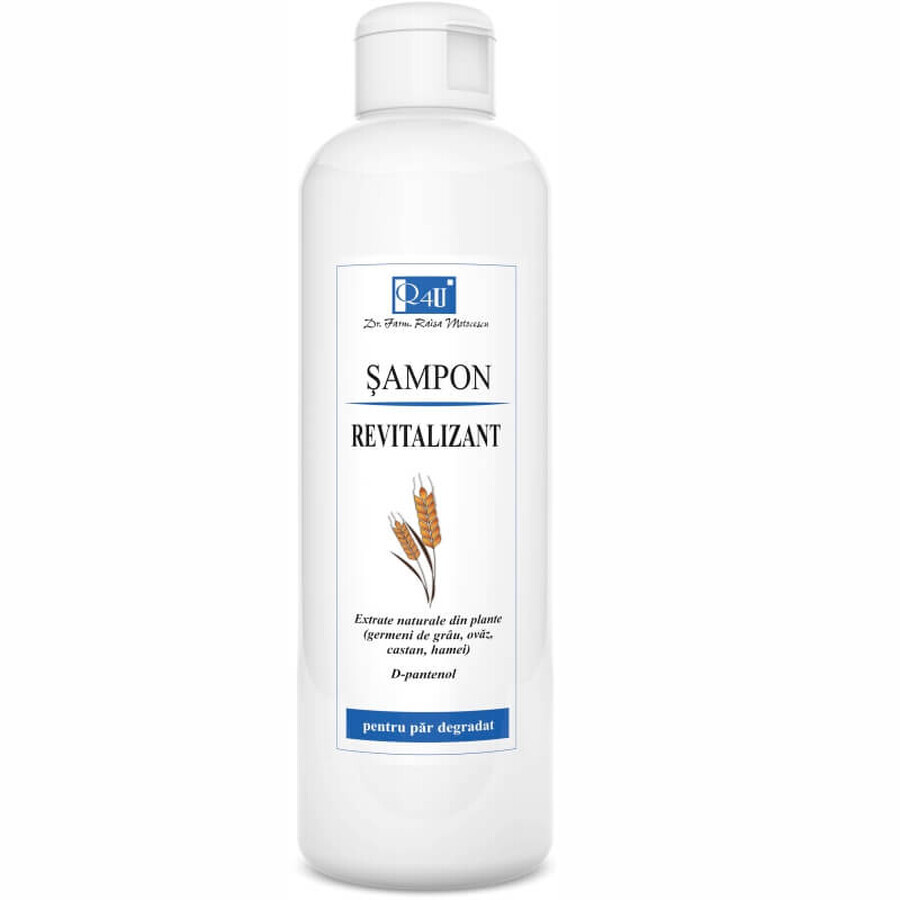 Shampoo rivitalizzante Q4U, 200 ml, Tis Farmaceutic