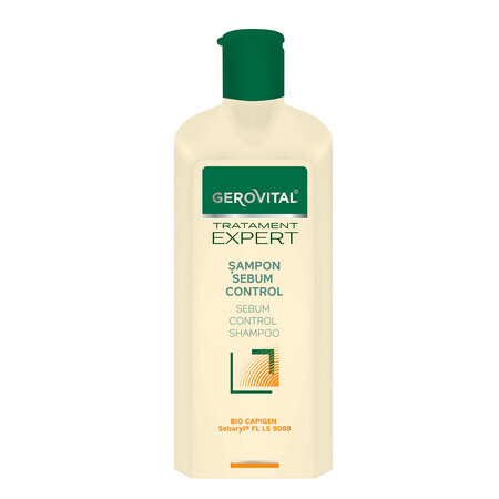 Gerovital Expert Tratamiento champú seborregulador, 250 ml, Farmec