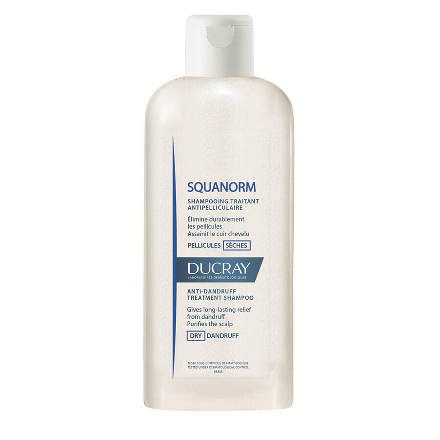 Anti-dry dandruff treatment shampoo Squanorm, 200 ml, Ducray