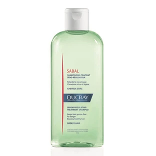 Sebum-regulating treatment shampoo for oily hair Sabal, 200 ml, Ducray
