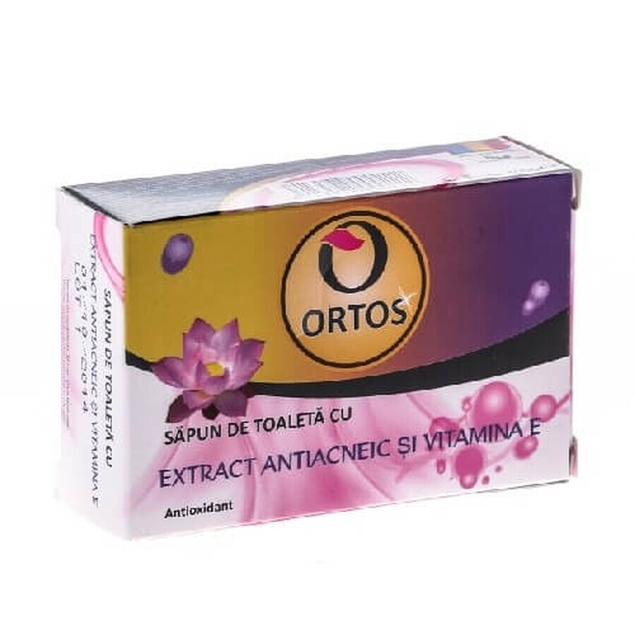 Jabón antiacné con vitamina E, 100 g, Ortos