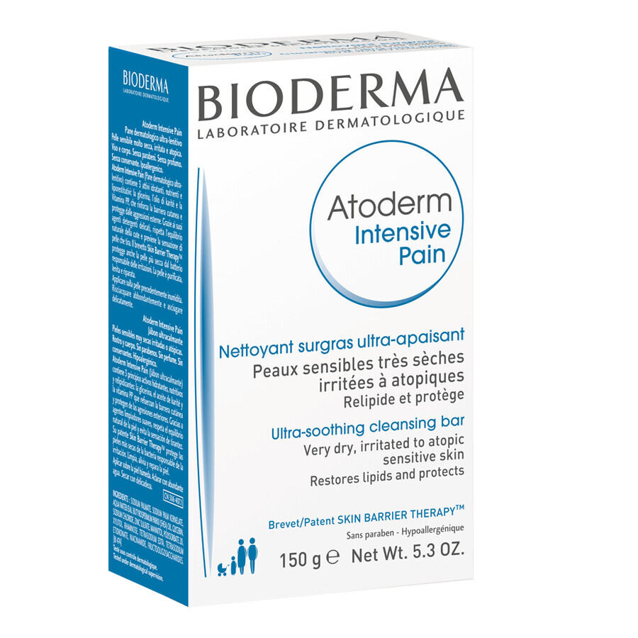 Bioderma Atoderm Jabón Intensivo, 150 g