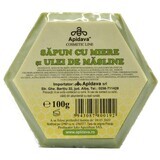 Jabón con miel y aceite de oliva, 100 g, Apidava