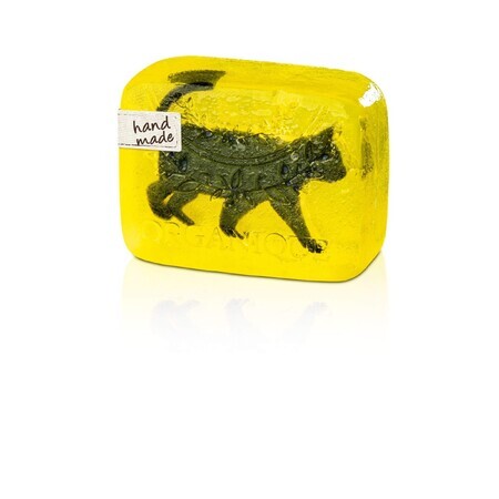 Sapone decorativo con glicerina e cannella Black Cat, 100 g, Organique