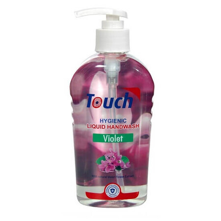 Jabón líquido Violeta, 500 ml, Touch