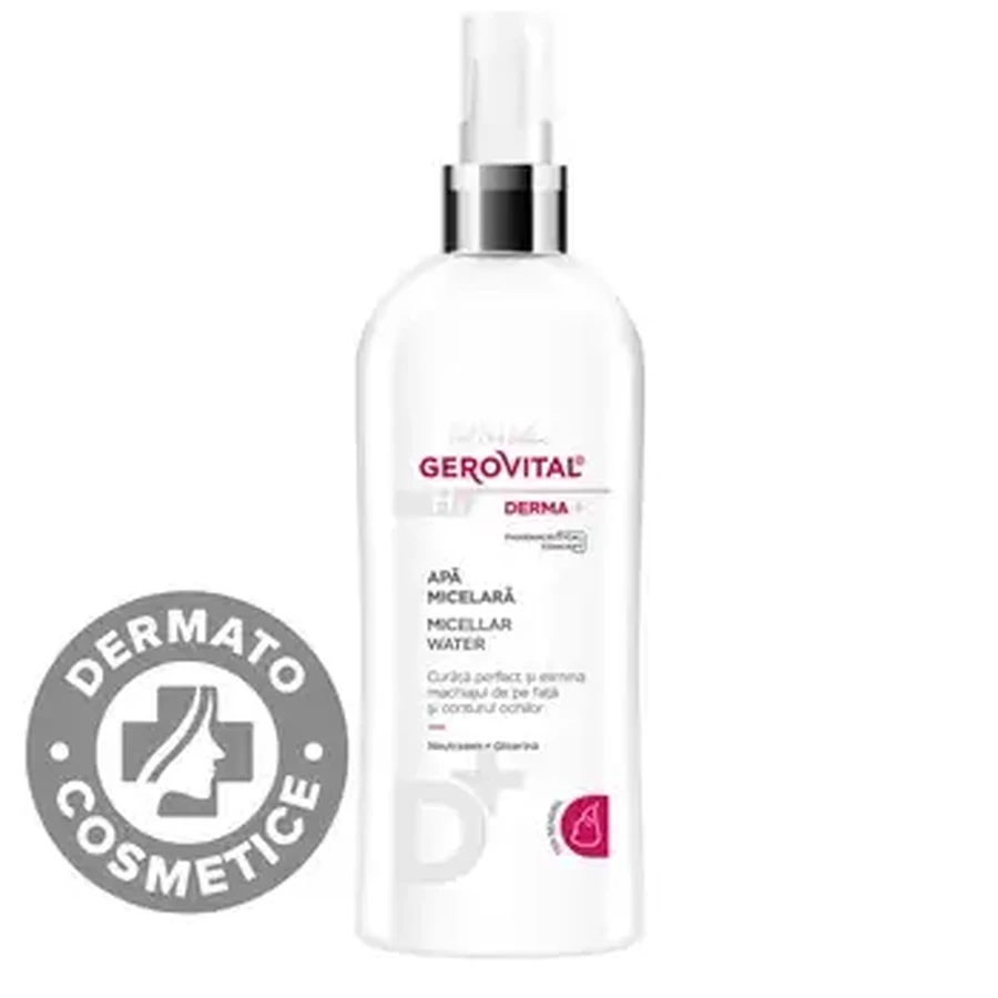Gerovital H3 Derma+ Agua micelar, 150 ml