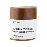 Natuurlijke anti-cellulitiszeep met espressosmaak, 130 g, Sabio