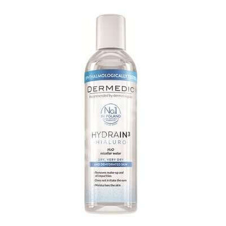 Dermedic Hydrain3 Apa micelara H2O Hialuro, 200 ml