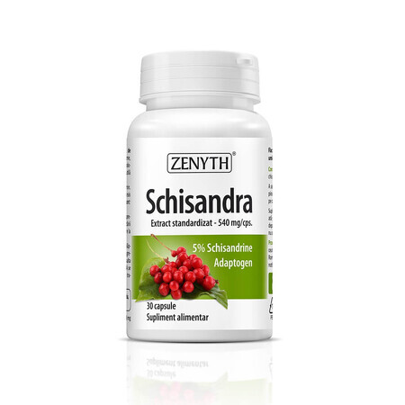 Schizandra 540mg, 30 capsules, Zenyth