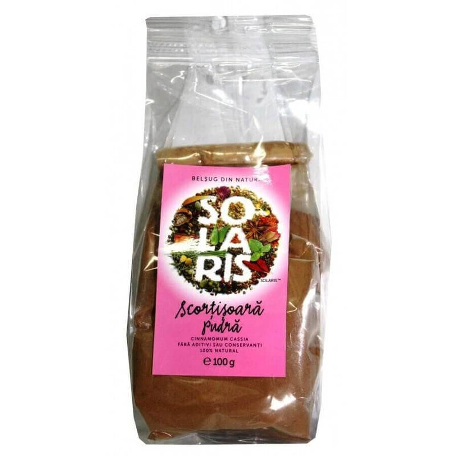 Canela en polvo, 100 g, Solaris