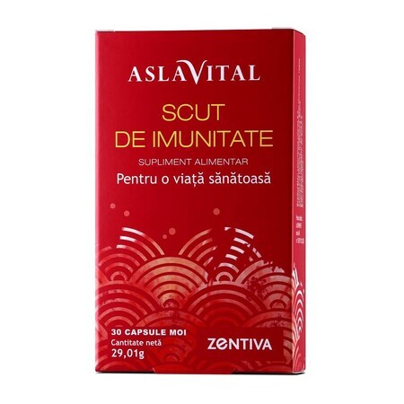 Immuniteitschild voor een gezond leven Aslavital, 30 softgels, Zentiva