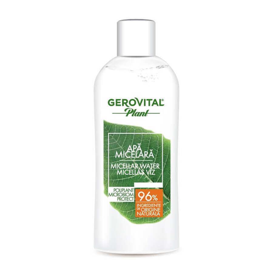 Gerovital Plant Microbiom Protect Poliplant Micellar Water, 150 ml, Farmec