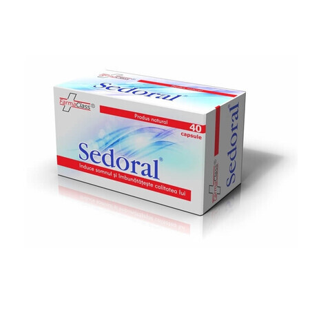 Sedoral, 40 capsule, FarmaClass