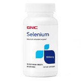 Selenio 100 mcg 004512, 100 comprimidos, GNC