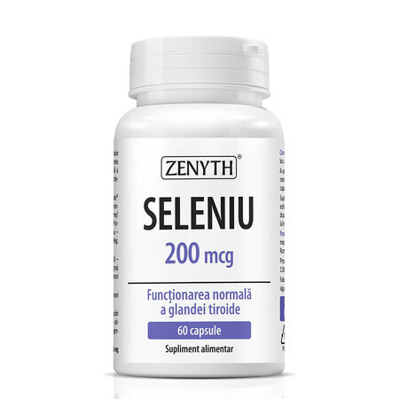 Selenium 200 mcg, 60 capsules, Zenyth