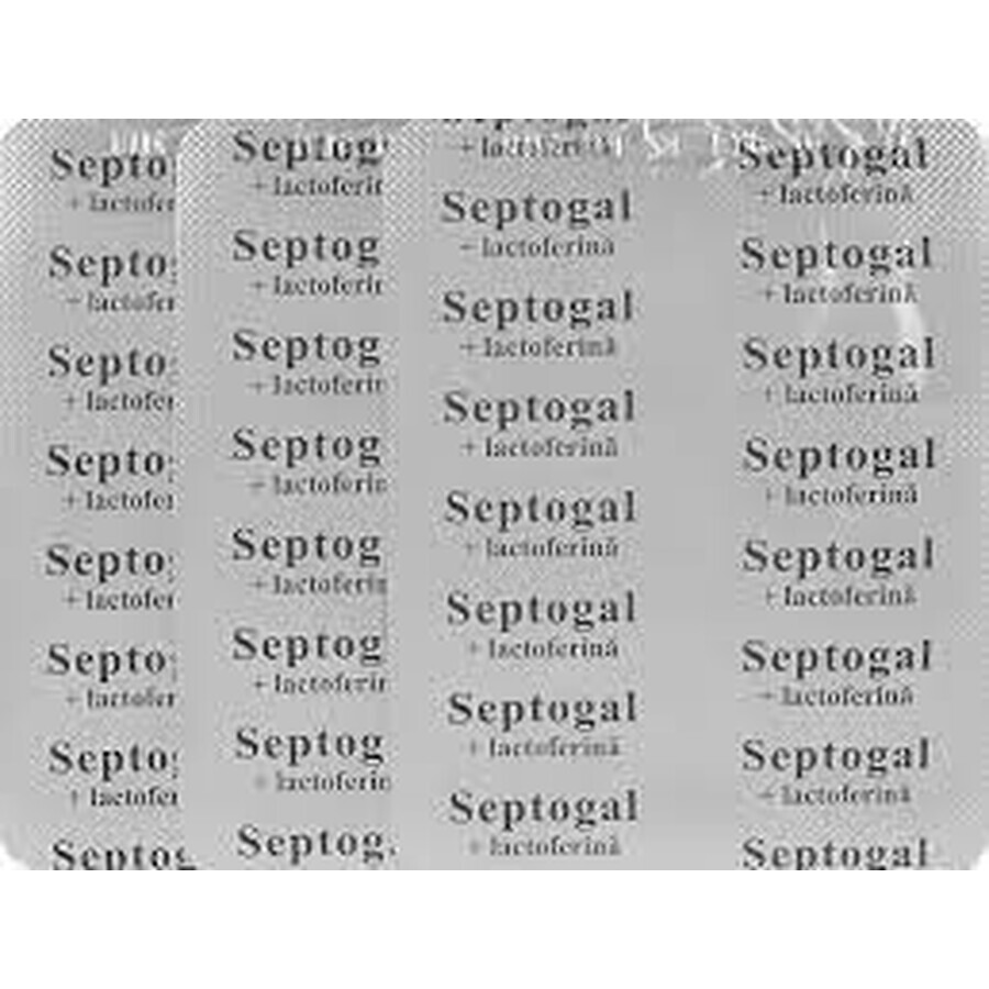 Septogal+lactofeïne, 27 tabletten, Aesculap