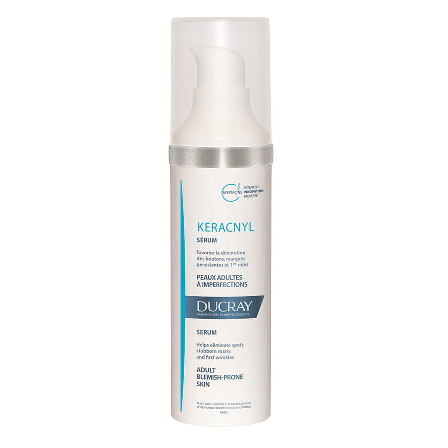 Ser anti-imperfectiuni pentru tenul cu tendinta acneica Keracnyl, 30 ml, Ducray