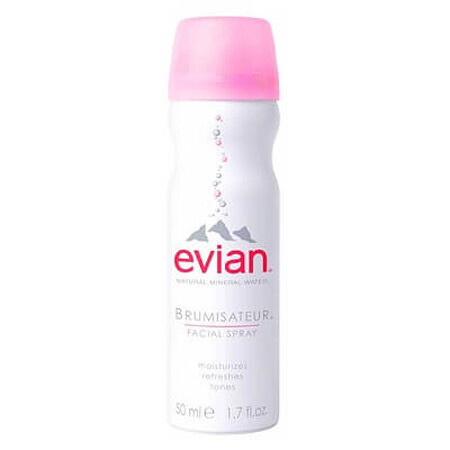 Agua mineral natural, 50 ml, Evian