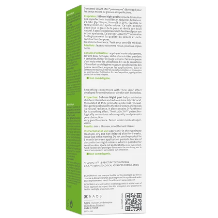Bioderma Sebium Ser cu efect de peeling 40 ml