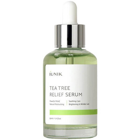 Sérum apaisant et hydratant pour le visage Tea Tree Relief, 50 ml, Iunik