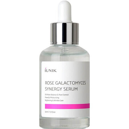 Rose Glactomyces Synergy gezichtsserum voor vrouwen, 50 ml, Iunik