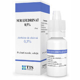 Efedrina suero gotas nasales 0,5%, 10 ml, Tis Pharmaceutical