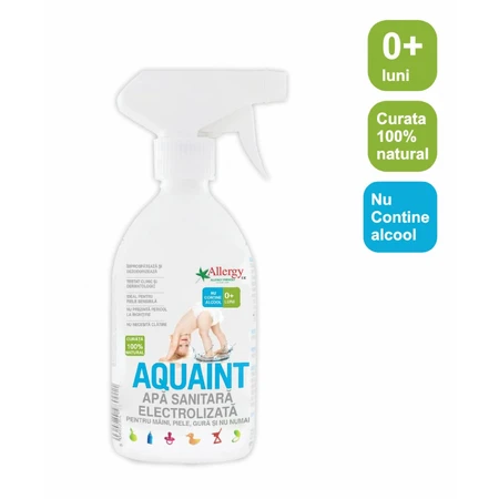 Agua sanitaria electrolizada Aquaint, 500 ml, Opus Innovations