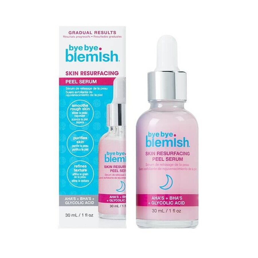 Ser pentru ten Resurfacing Peel BBB16404, 30 ml, Bye Bye Blemish