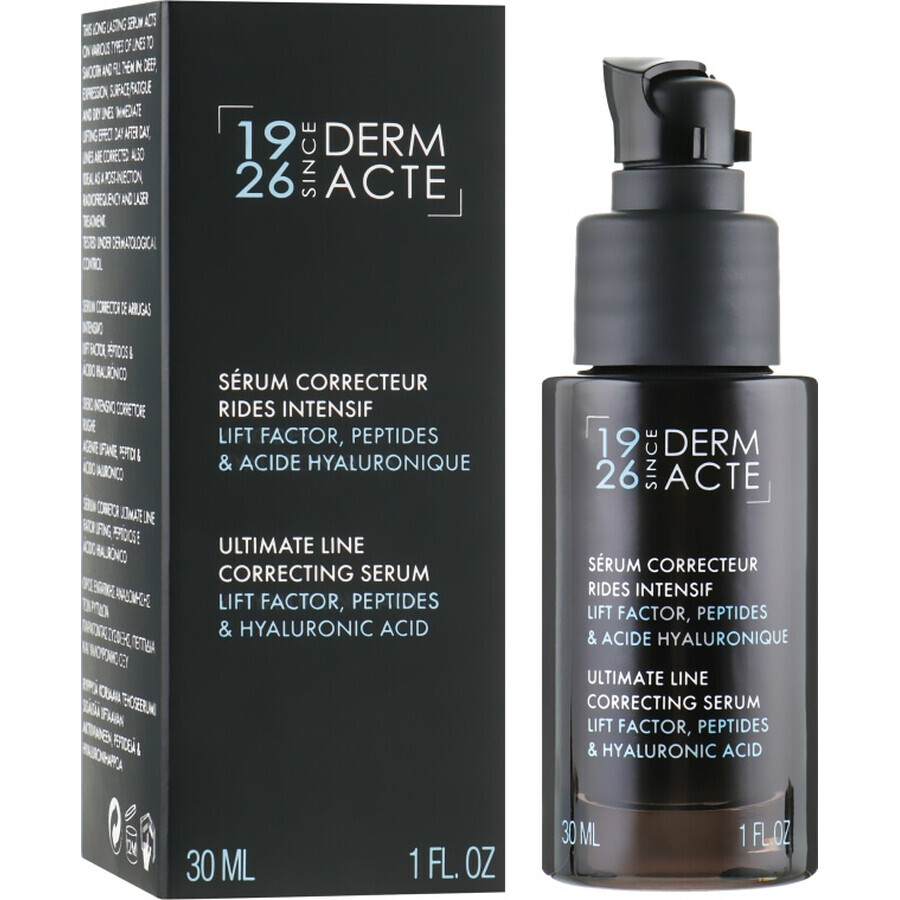 Siero di trattamento per la correzione delle rughe Derm Acte Correcteur Rides Intesif AC8032, 30 ml, Academy