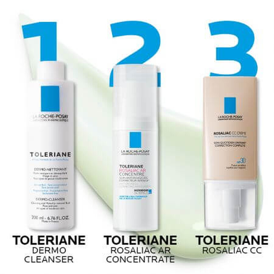 Toleriane Rosaliac AR Concentré Soin Anti-Rougeurs, 40 ml, La Roche-Posay