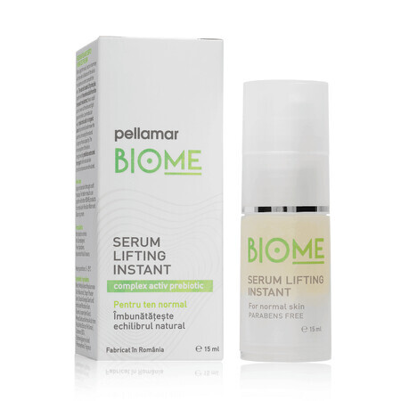 Sérum lifting instantáneo para pieles normales Biome, 15 ml, Pellamar