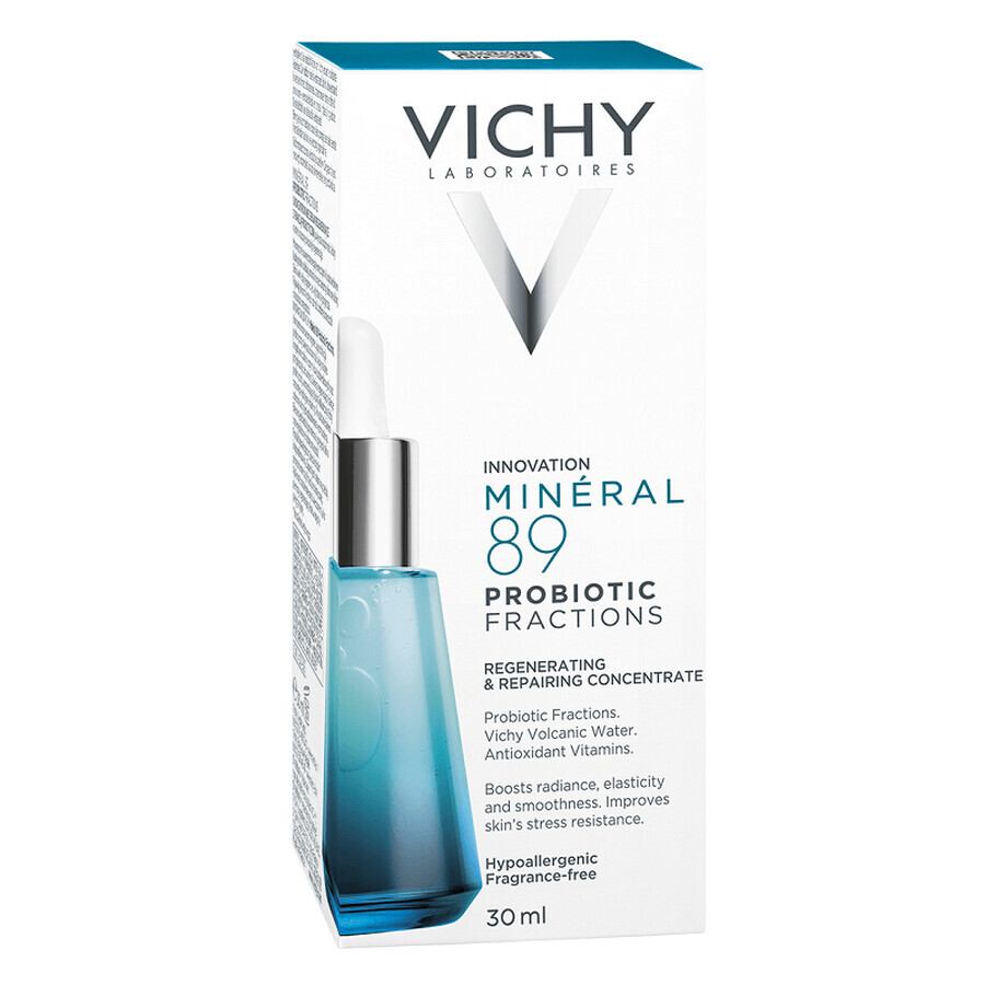 Vichy Mineral 89 Suero Regenerador y Reparador, 30 ml