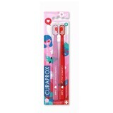 Juego de cepillo de dientes I love you 5460 ultra suave, 2 piezas, Curaprox