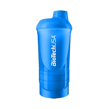 Shaker con 2 scomparti, 600 ml, BioTechUSA