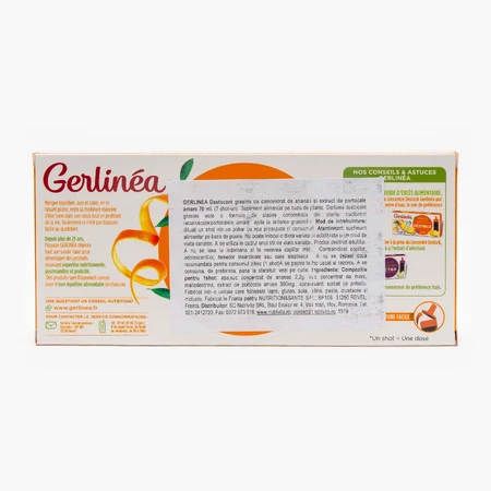 Konzentrat mit Ananas, 70 ml, Gerlinea