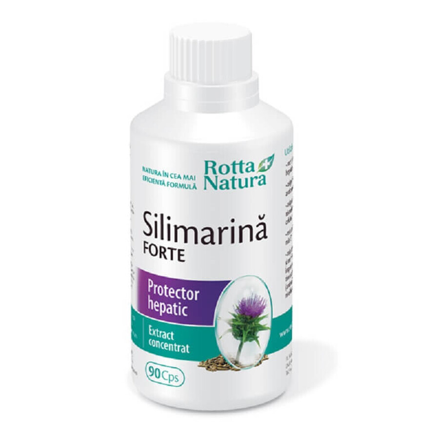 Silimarina Forte, 90 capsule, Rotta Natura