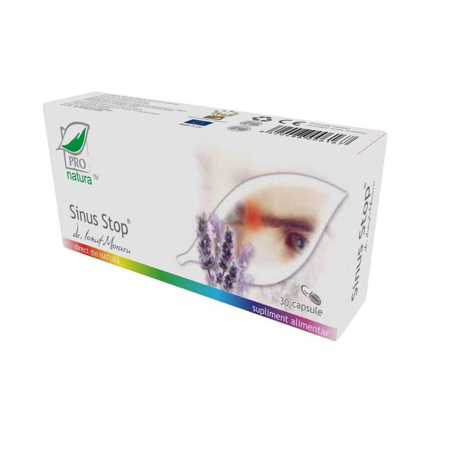 Sinus Stop, 30 cápsulas, Pro Natura