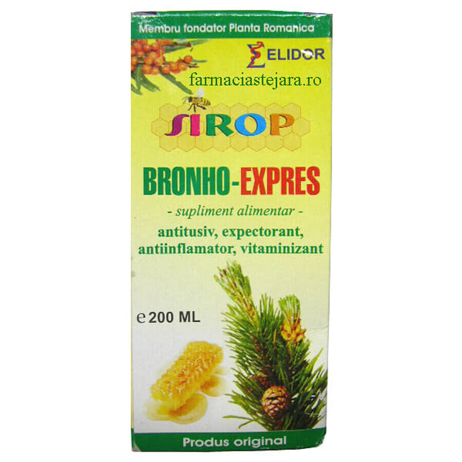 Bronho-Express Jarabe, 200 ml, Elidor