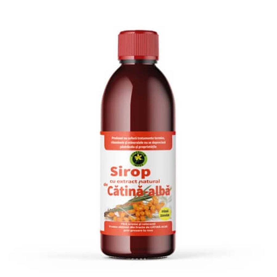 Sirup mit natürlichem Weißdornextrakt, 500 ml, Hypericum