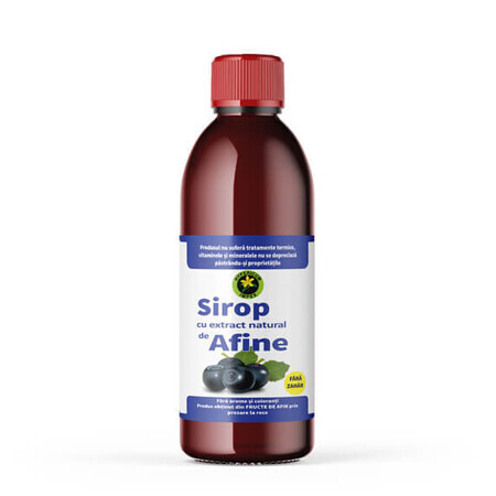 Suikervrije bosbessensiroop, 500ml, Hypericum