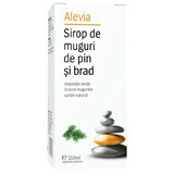 Sirop de bourgeons de pin et de sapin, 150 ml, Alevia